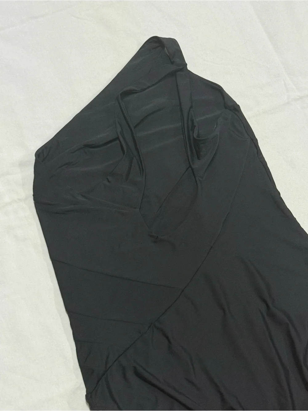 summersalt One-Shoulder Black Swimsuit